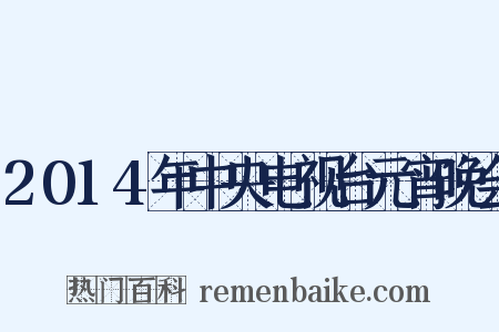 2014年中央电视台元宵晚会是什么意思的图片